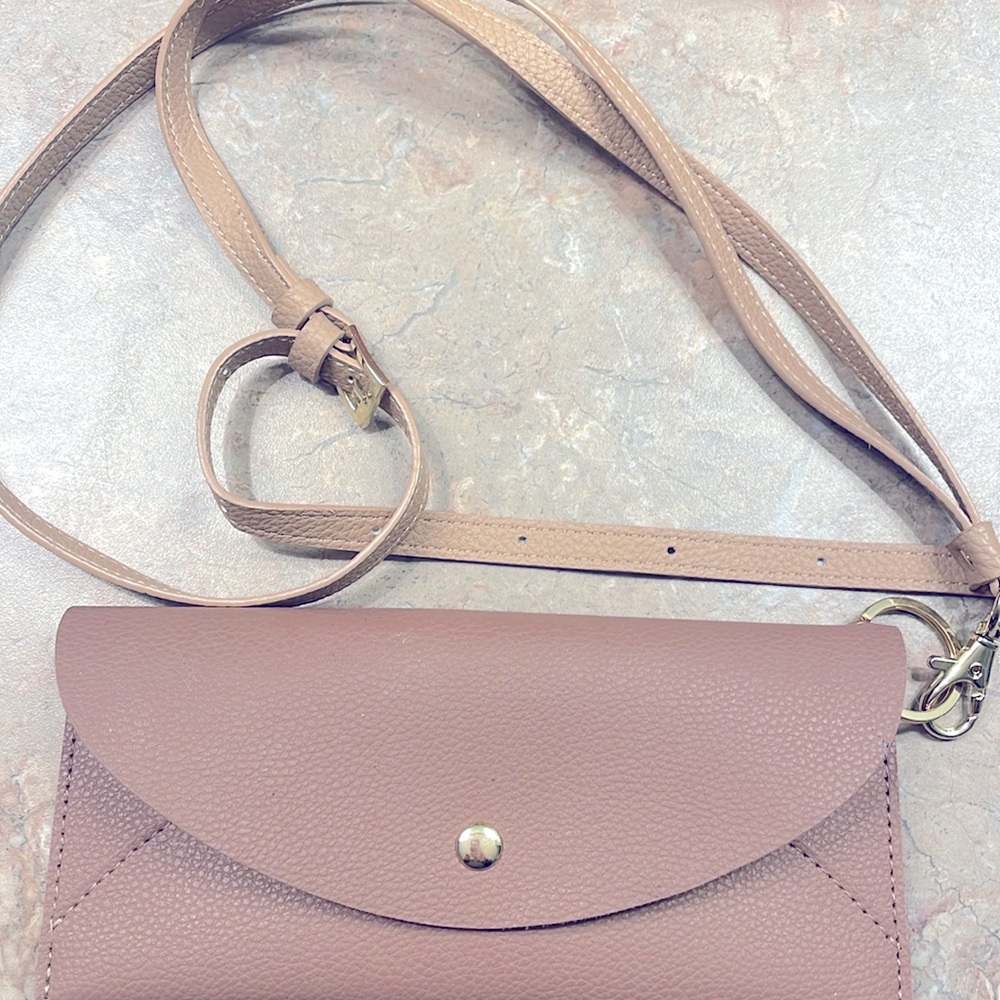 Lark and Ives wallet/clutch with strap